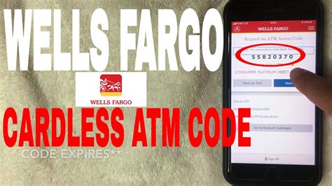 cardless atm card codes